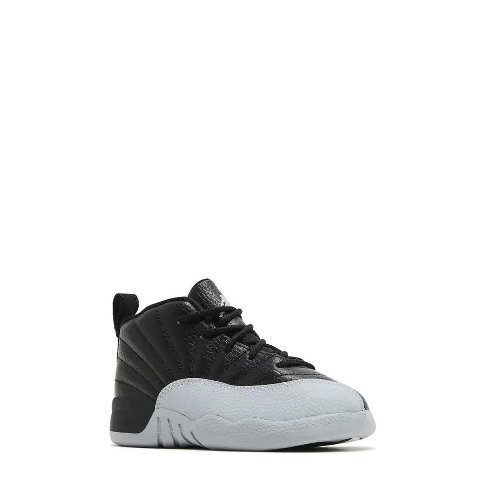 Nike shoes - Air Jordan 12 Retro (TD) Black Wolf Grey White - 850000-010 - Black 11