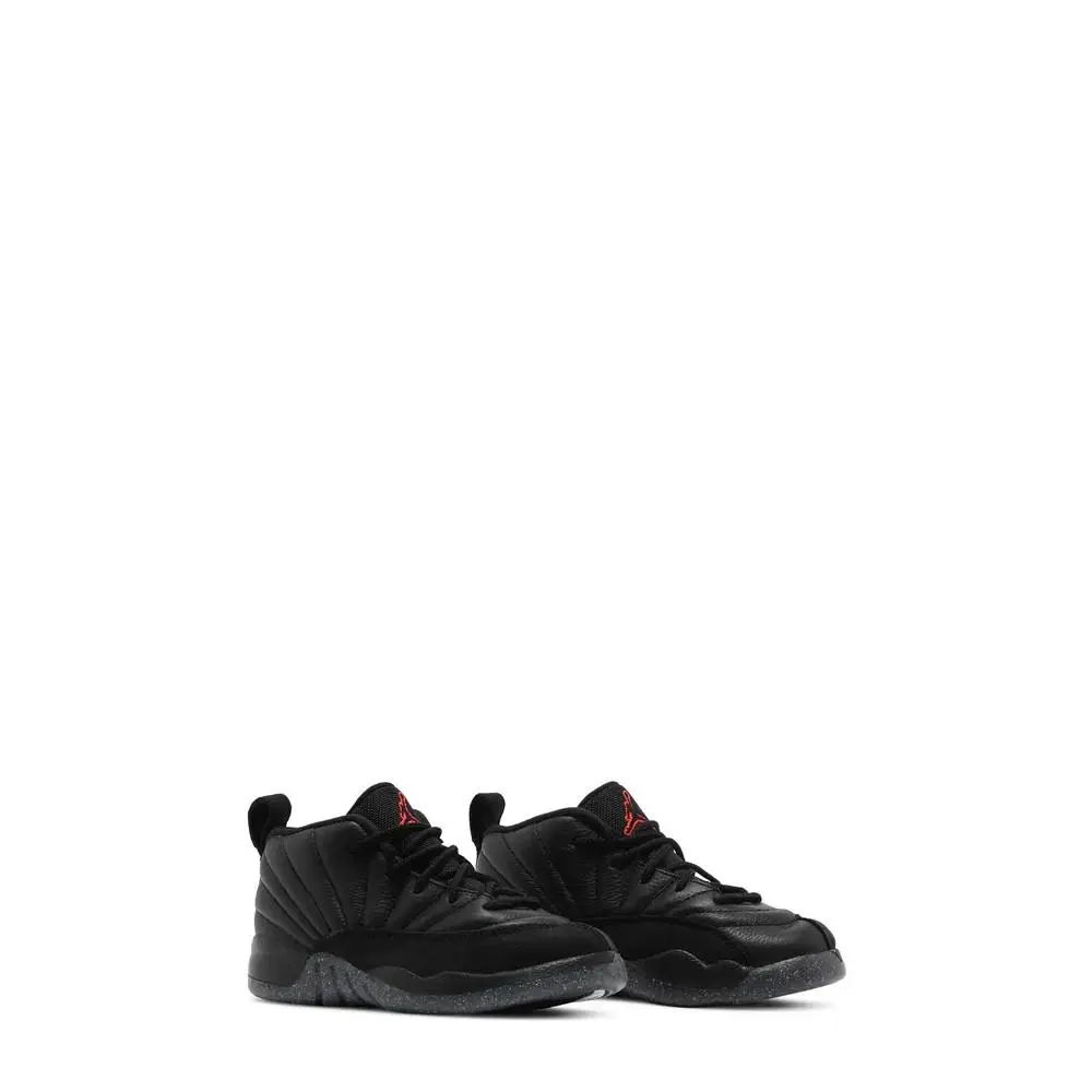 Nike shoes - Air Jordan 12 Retro (TD) Black Bright Crimson & Grey - DM5206-006 - Black 5