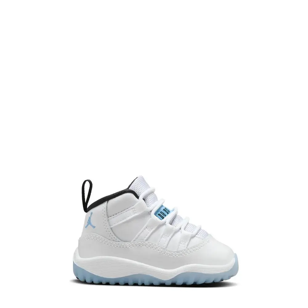 Air Jordan 11 Retro TD Legend Blue White Sneakers 378040-104