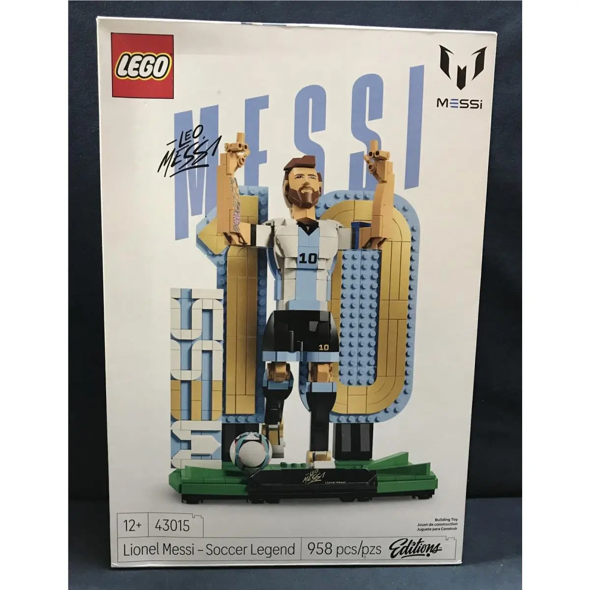 In The Box Lego 43015 Editions Lionel Messi -soccer Legend