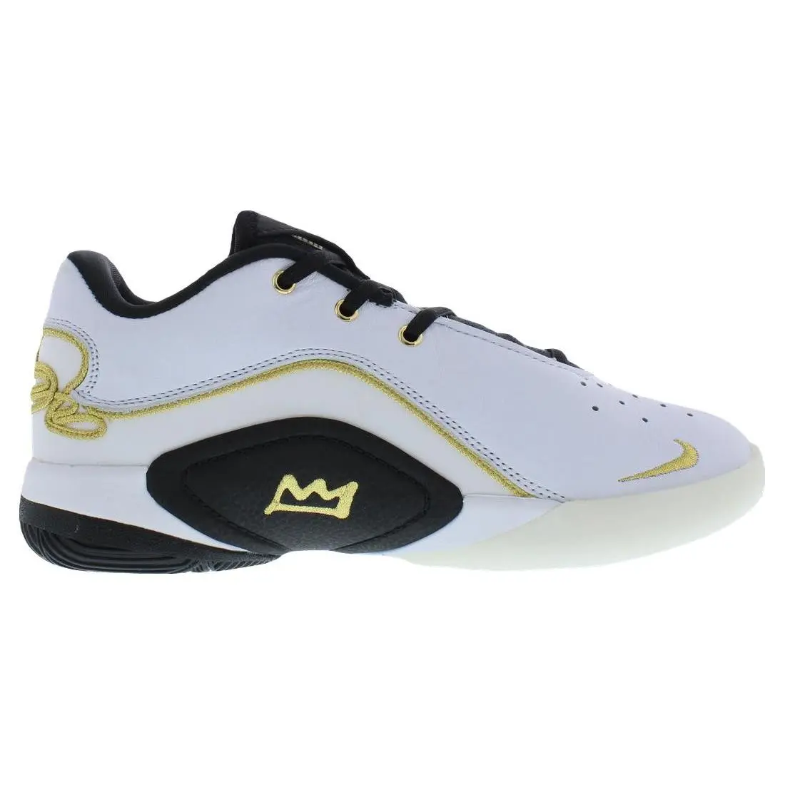 Nike shoes - HV8616100 - HV8616100 - White/Black/Metallic Gold, Main: Black 1