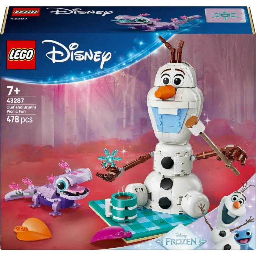 Lego Disney Frozen Olaf and Bruni’s Picnic Fun 43287 Building Toy Set Gift