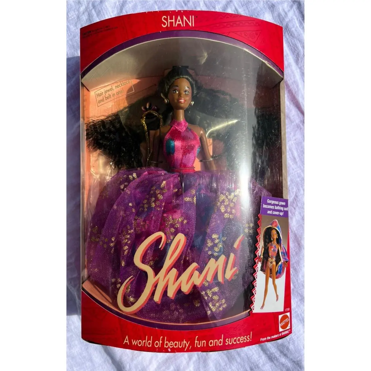 Vintage Mattel Rare 1991 Barbie Shani Doll 1750 African American Nrfb