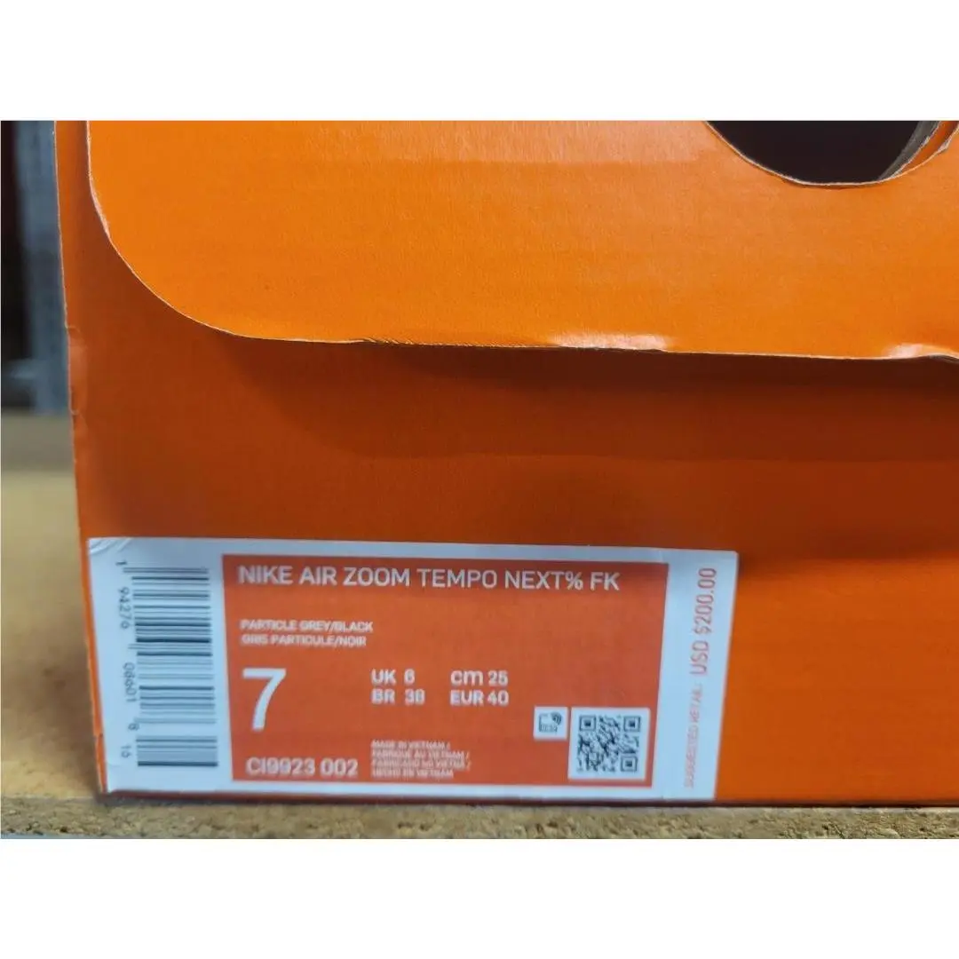 Nike shoes - Nike Air Zoom Tempo NEXT% FK - CI9923-002 - Particle Grey Black Blue 3