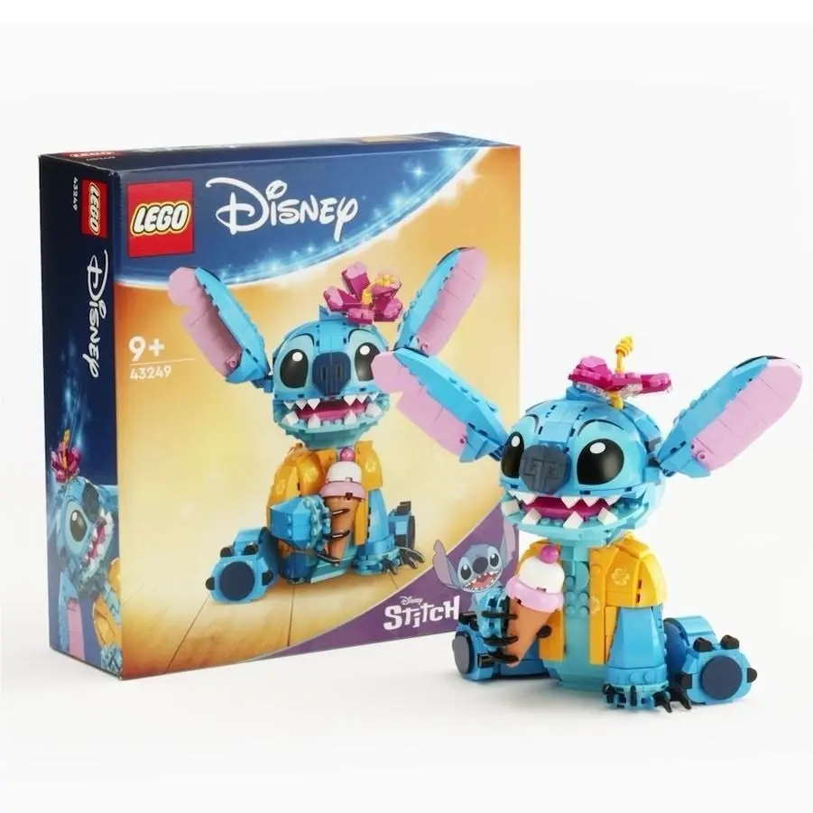 Lego Disney Stitch 43249 Buildable Figure Collectible Toy Gift Display Set