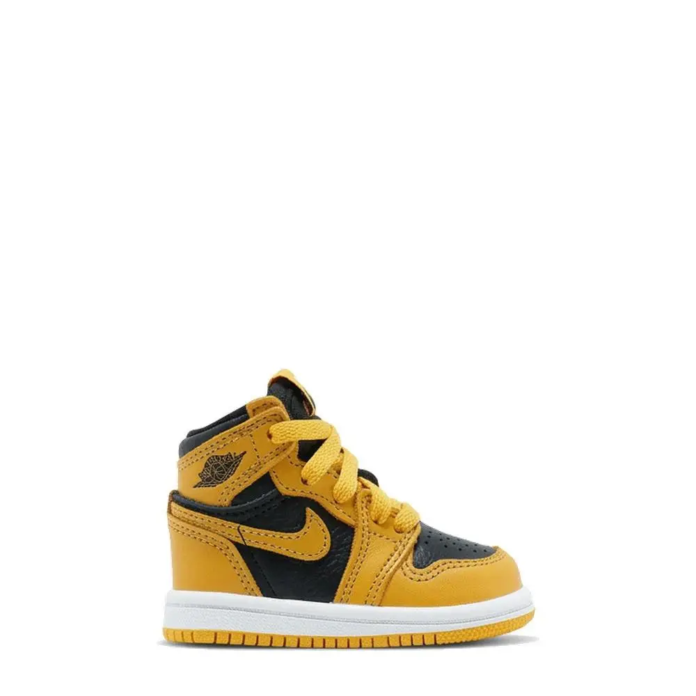 Nike Air Jordan 1 High OG (td) Pollen Yellow Air Jordan 1 High OG TD Pollen Yellow Sneakers AQ2665-701