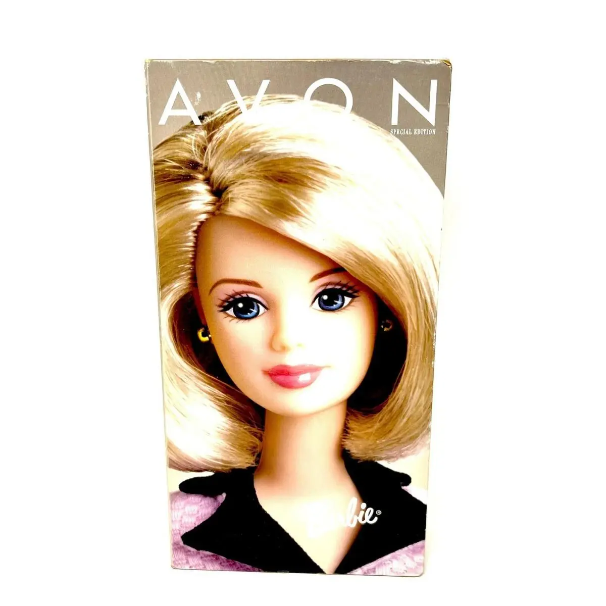 Barbie Doll Avon Exclusive Avon Representative Damage Box