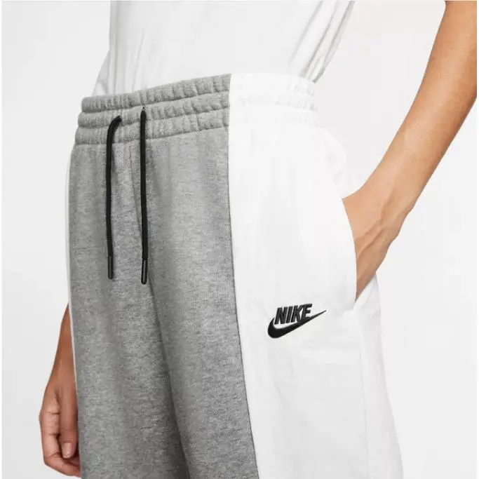 Nike clothing - Sportswear Just Do It Media Pants - CJ2048 - Gray, Manufacturer: Carbon Heather/White 3