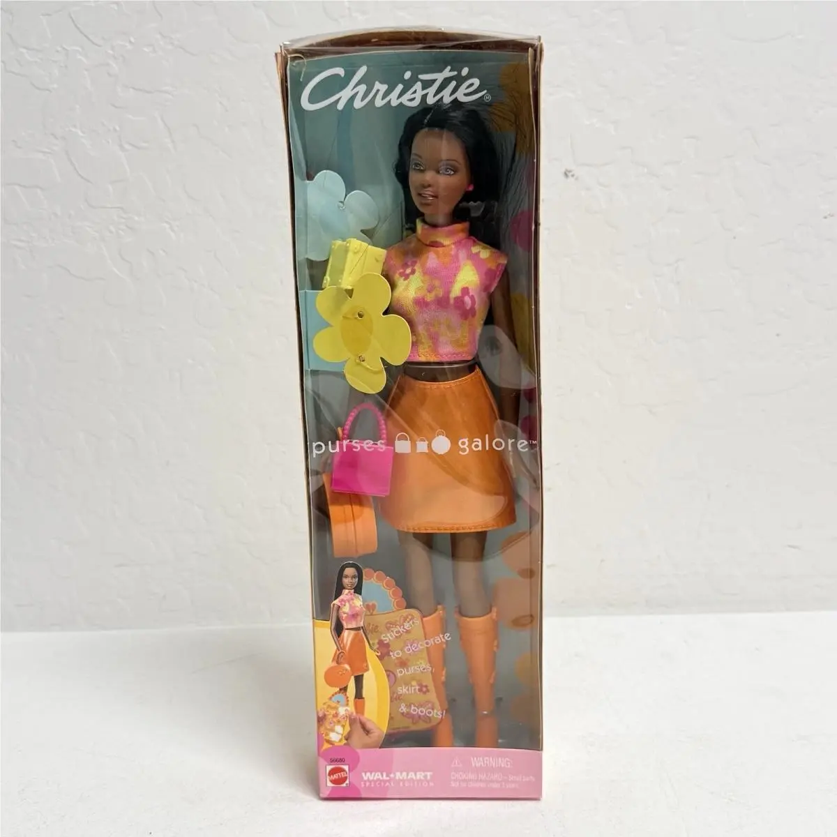 Vintage 2002 Mattel Barbie “purses Galore Christie” 56680