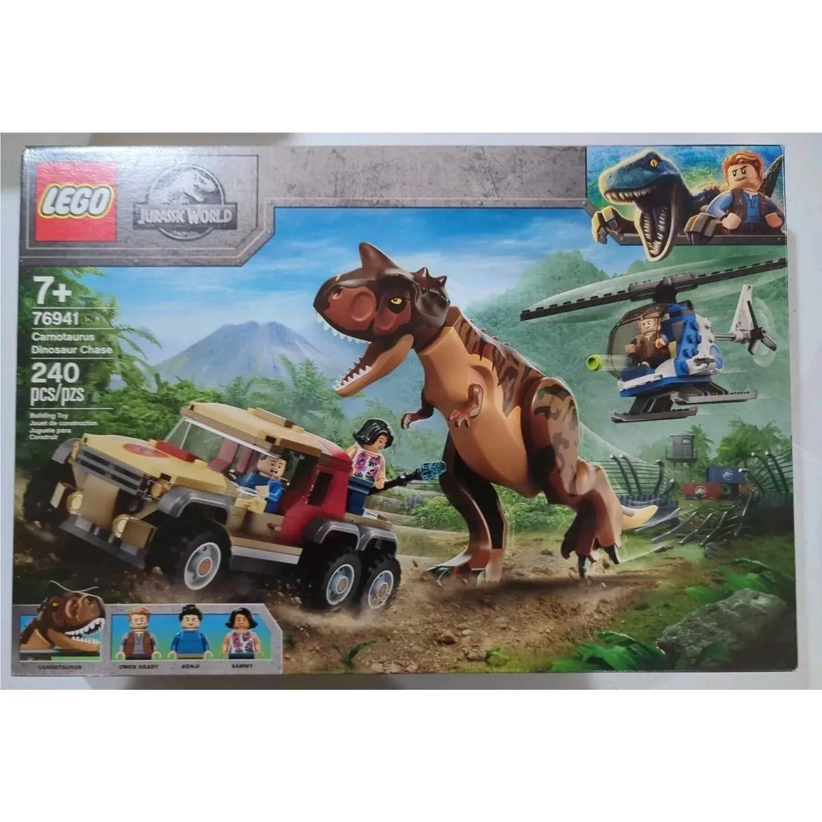 Lego Jurassic World: Carnotaurus Dinosaur Chase Model No. 76941