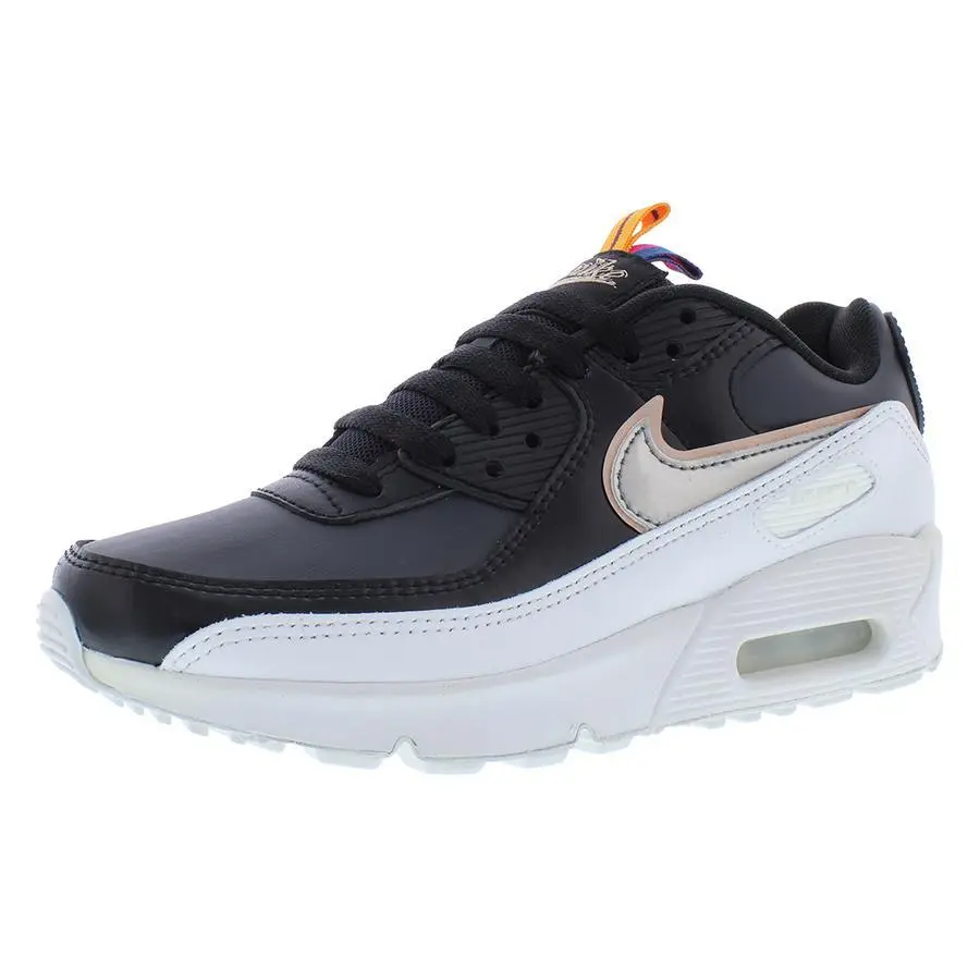 Nike Air Max 90 Leather Se GS Boys Shoes