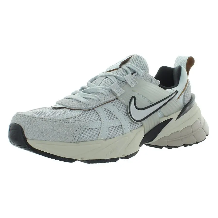 Nike V2K Run Womens Shoes - Pure Platinum/Platinum Tint/Light Bone/Chrome, Main: Off-White