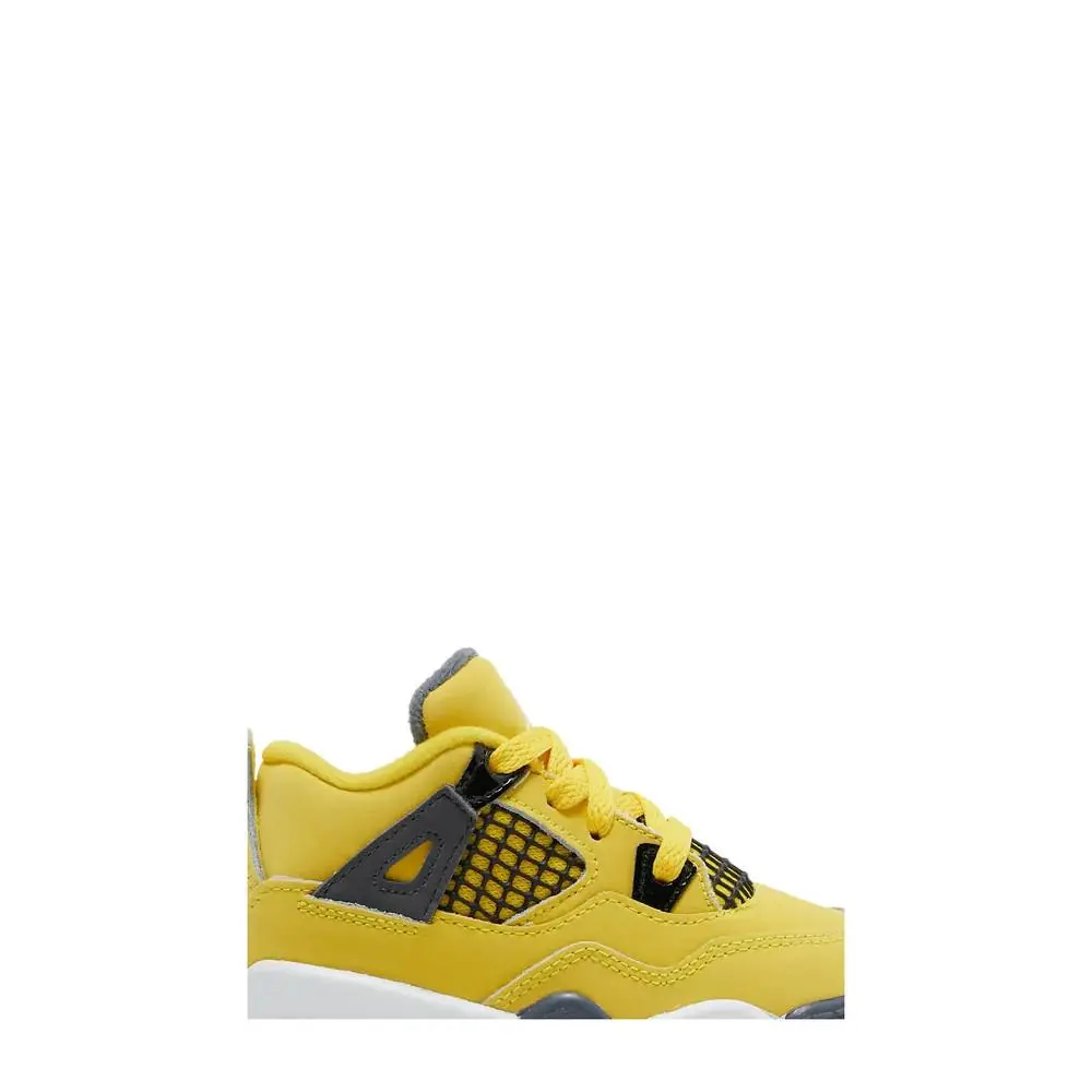 Nike Air Jordan 4 (td) Tour Yellow Dark Blue Grey Air Jordan 4 TD Tour Yellow Dark Blue Grey Sneakers BQ7670-700