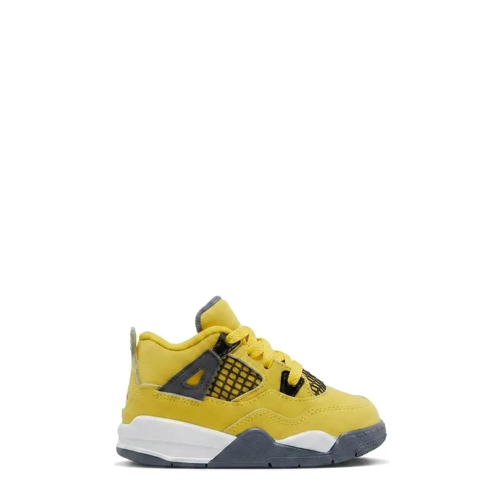 Nike shoes - Air Jordan 4 (TD) Tour Yellow Dark Blue Grey - BQ7670-700 - Yellow 0