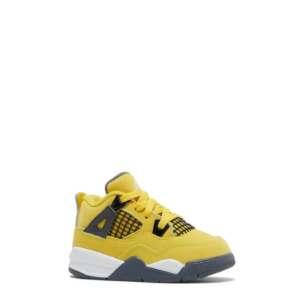Nike shoes - Air Jordan 4 (TD) Tour Yellow Dark Blue Grey - BQ7670-700 - Yellow 1