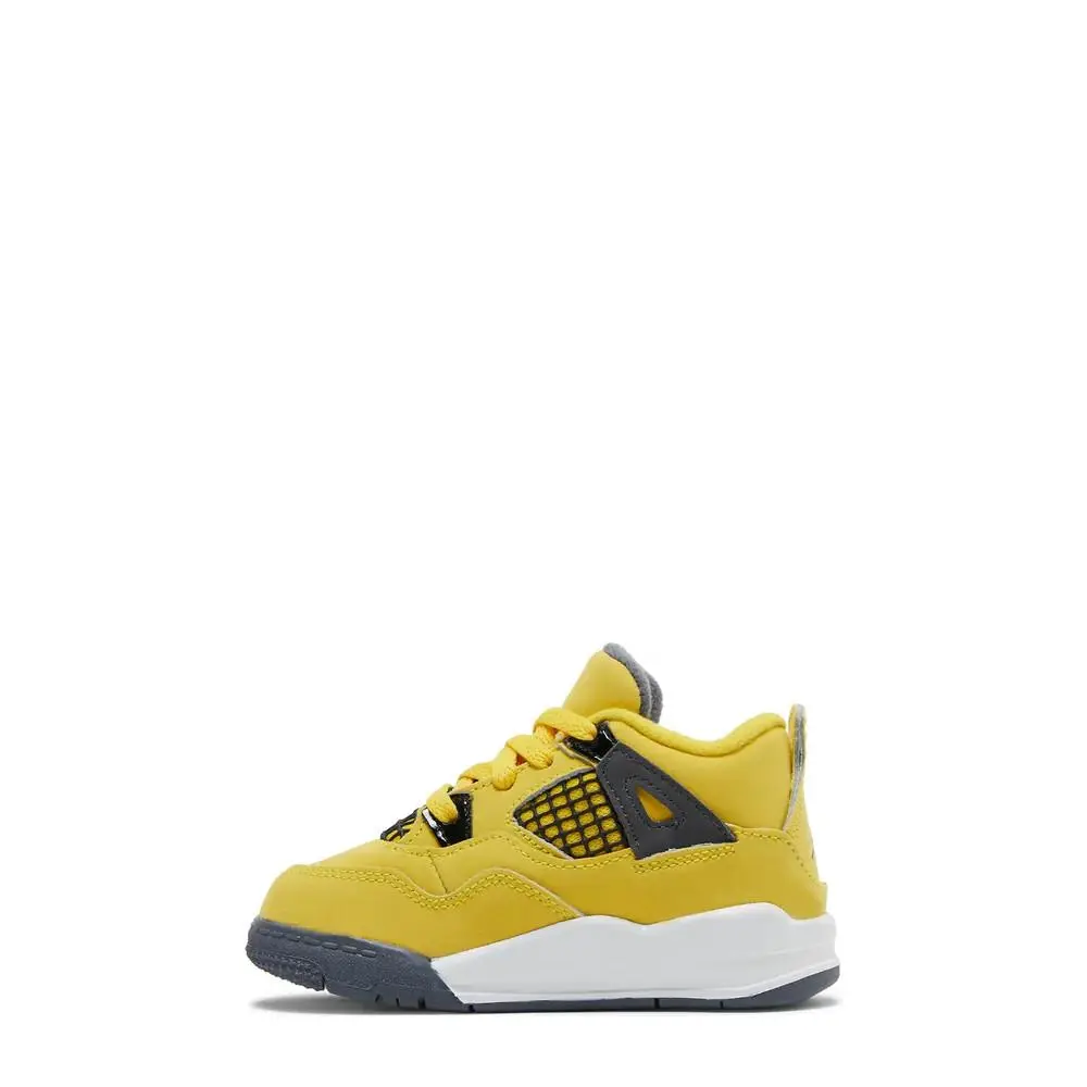 Nike shoes - Air Jordan 4 (TD) Tour Yellow Dark Blue Grey - BQ7670-700 - Yellow 2
