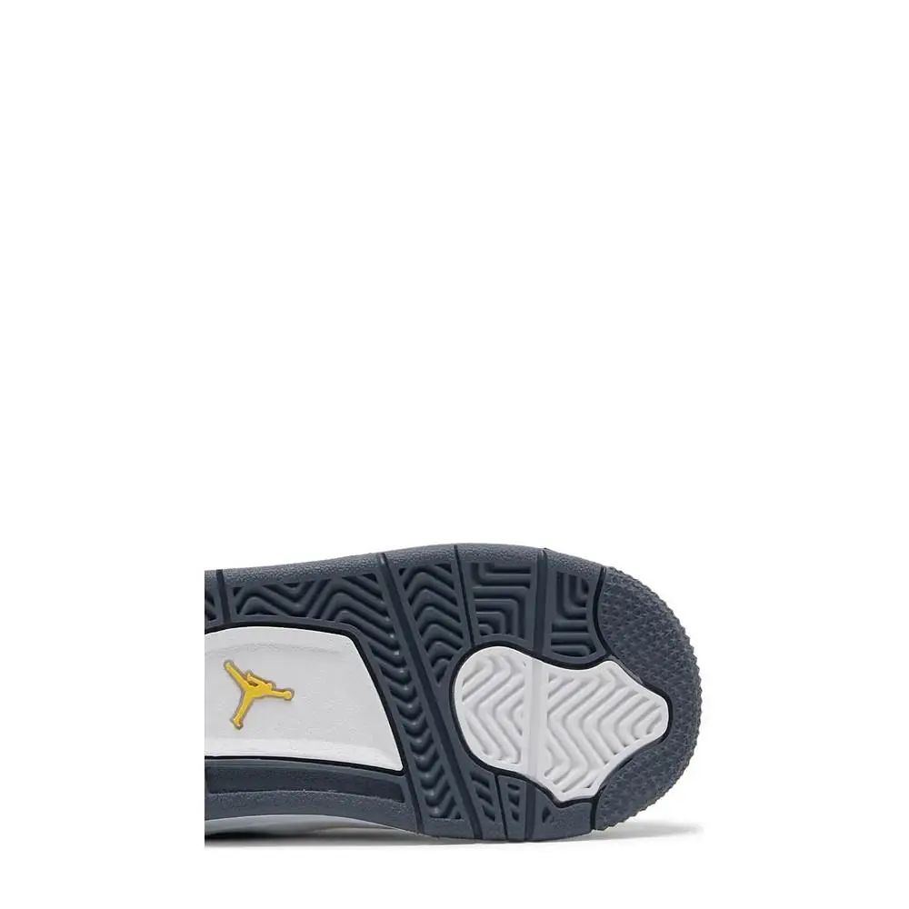 Nike shoes - Air Jordan 4 (TD) Tour Yellow Dark Blue Grey - BQ7670-700 - Yellow 3