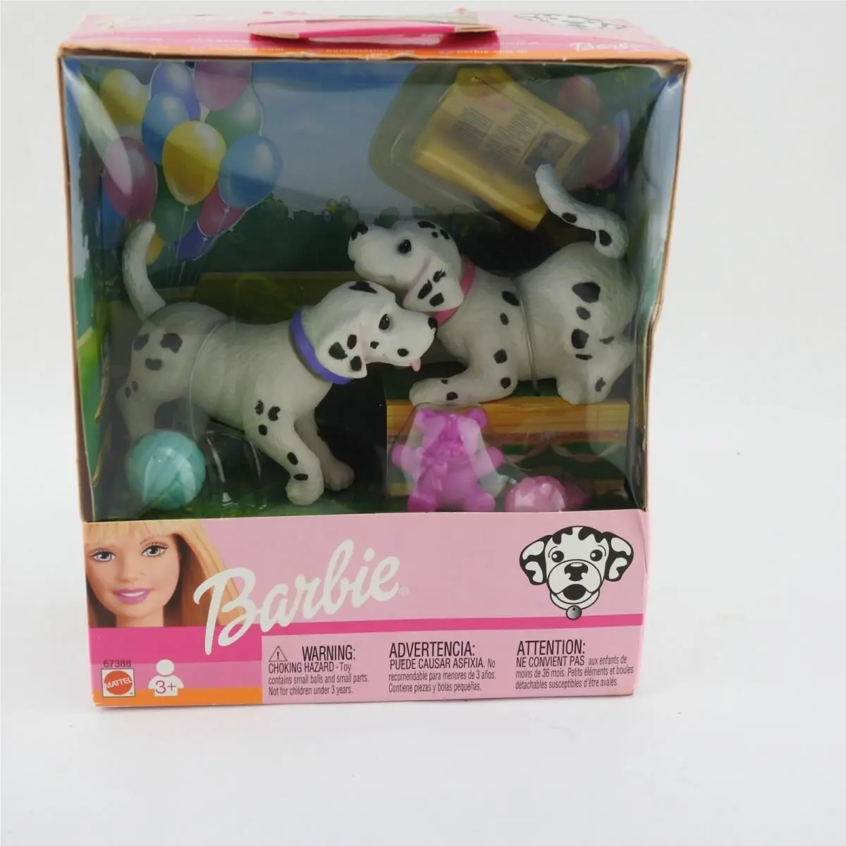 Vintage Barbie Pet Luvin` Dalmatian Bobble Head Dog Nip Nos Dogs