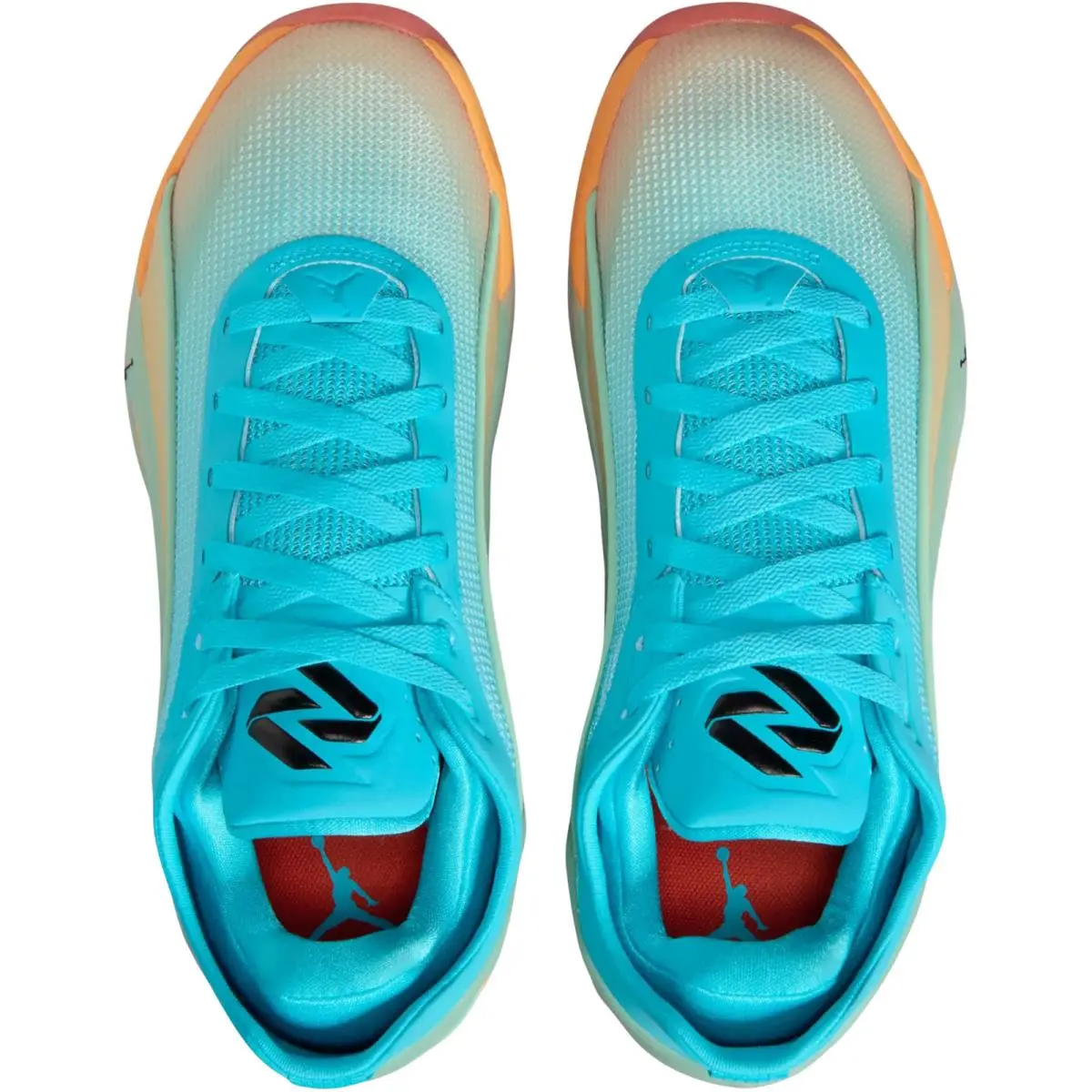 Nike shoes - Nike Air Jordan Luka 5 - Anthracite/Infrared 23/Black/Green/Teal Tint 42