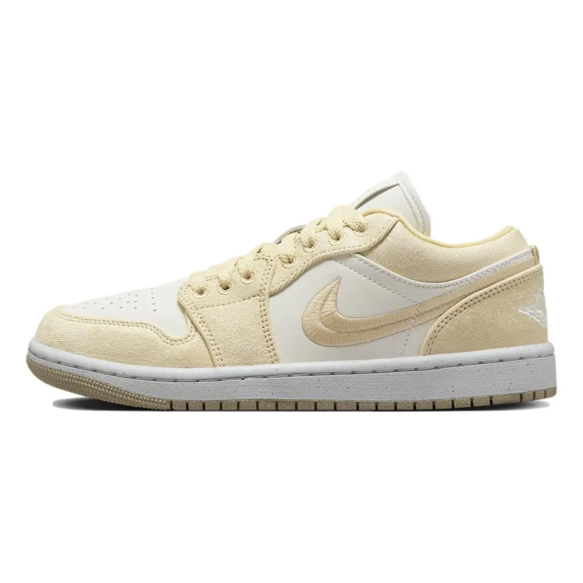 Nike Women`s Air Jordan 1 Low SE `team Gold` Shoes FN3722-701