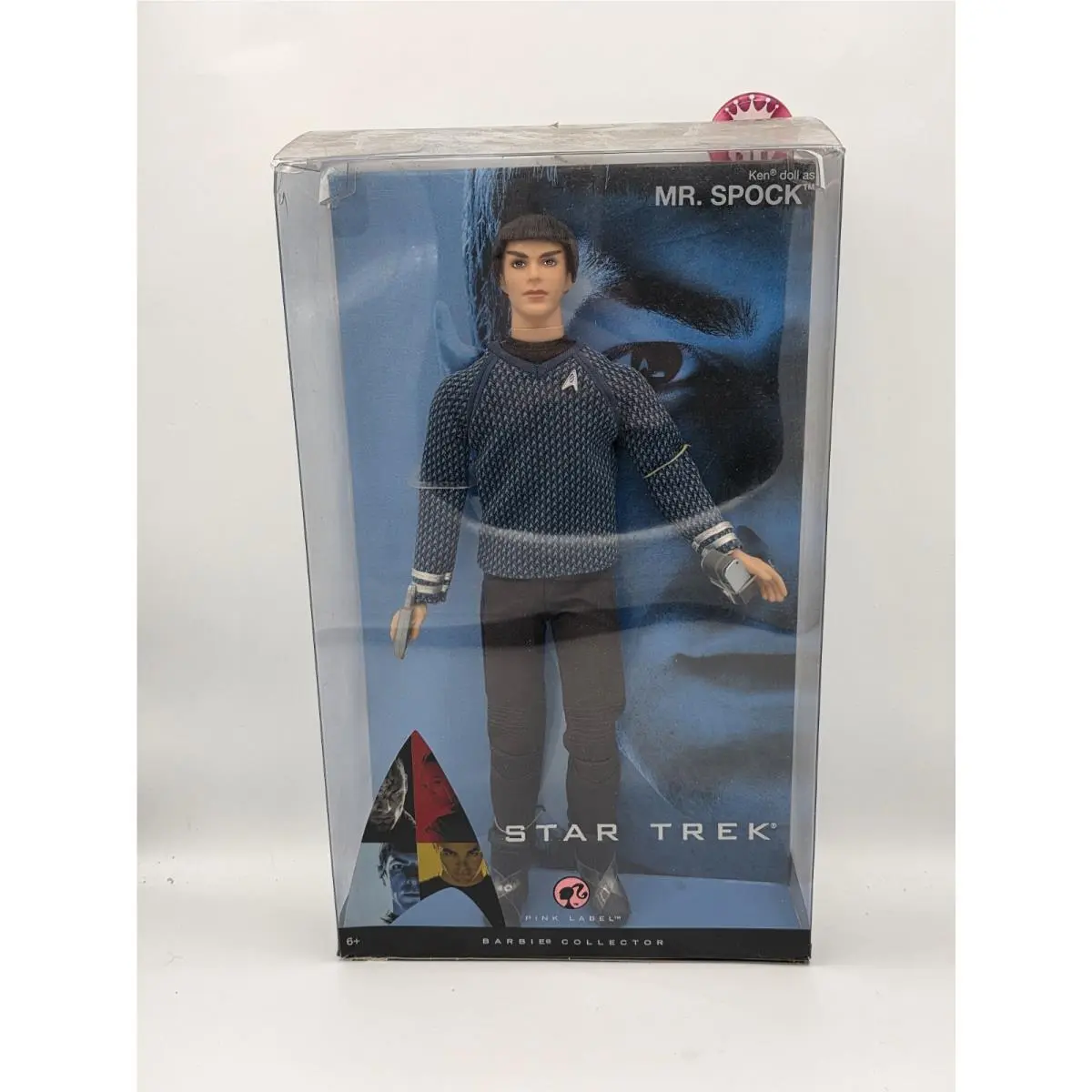 Barbie Black Label Star Trek The Series Spock Doll 50th Anniversary