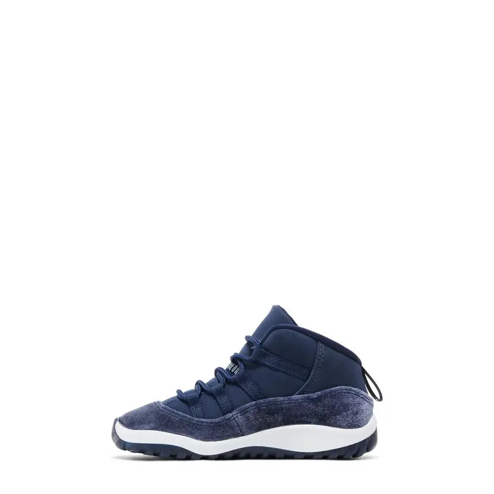 Nike shoes - Air Jordan 11 Retro (TD) Midnight Navy & Metallic Silver - DO3856-441 - Navy 11