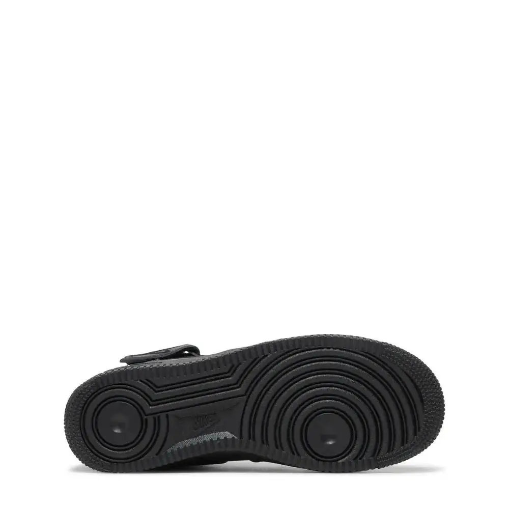 Nike shoes - Nike Air Force 1 Mid (GS) Black - 314195-004 - Black 4