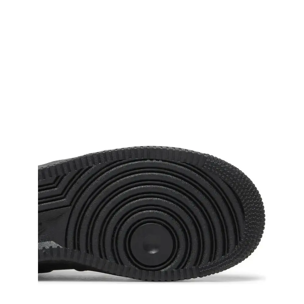 Nike shoes - Nike Air Force 1 Mid (GS) Black - 314195-004 - Black 5