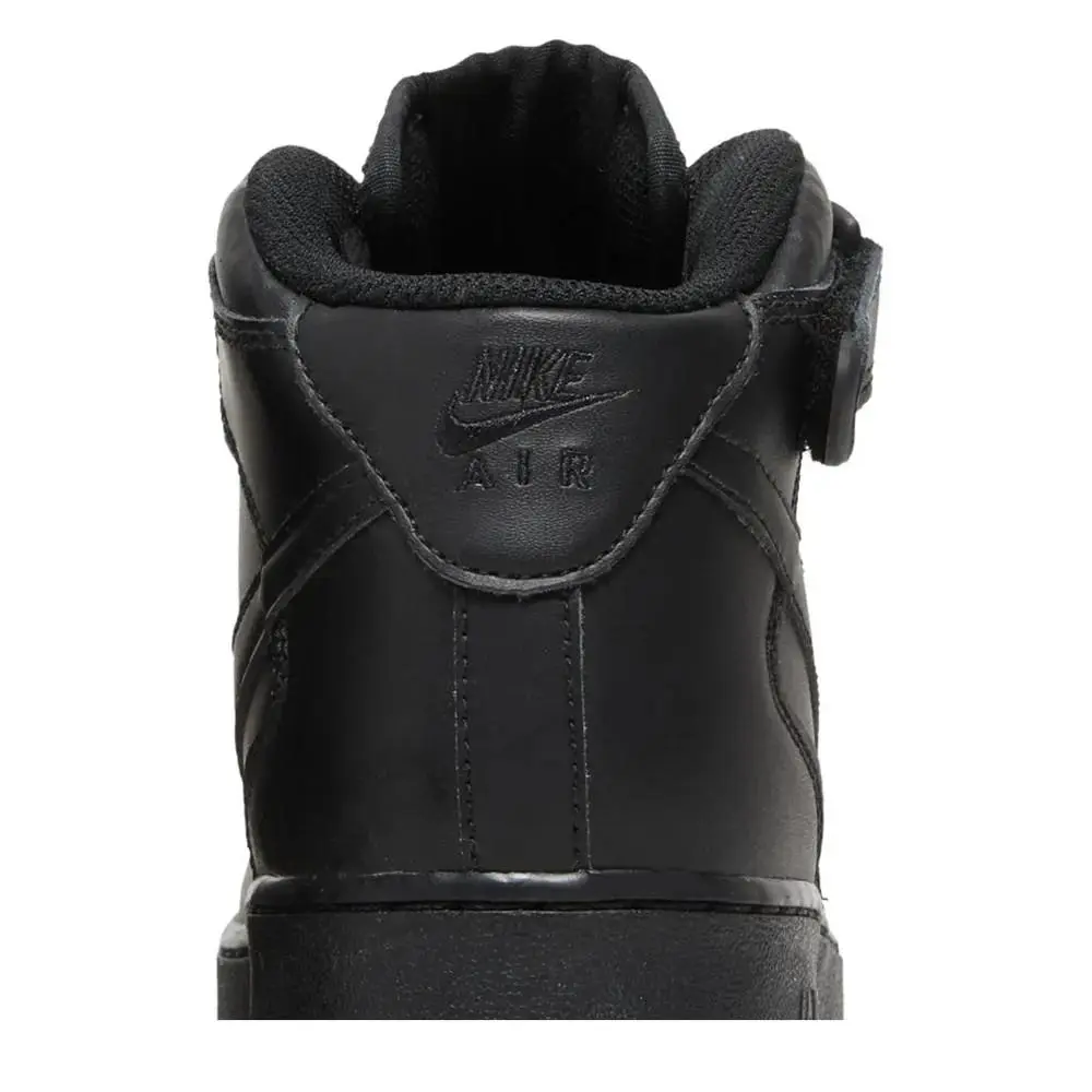 Nike shoes - Nike Air Force 1 Mid (GS) Black - 314195-004 - Black 17