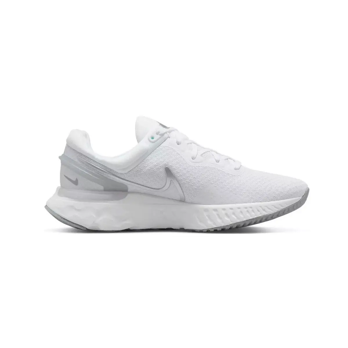 Nike Women`s React Miler 3 DD0491-100 White SZ 7-12
