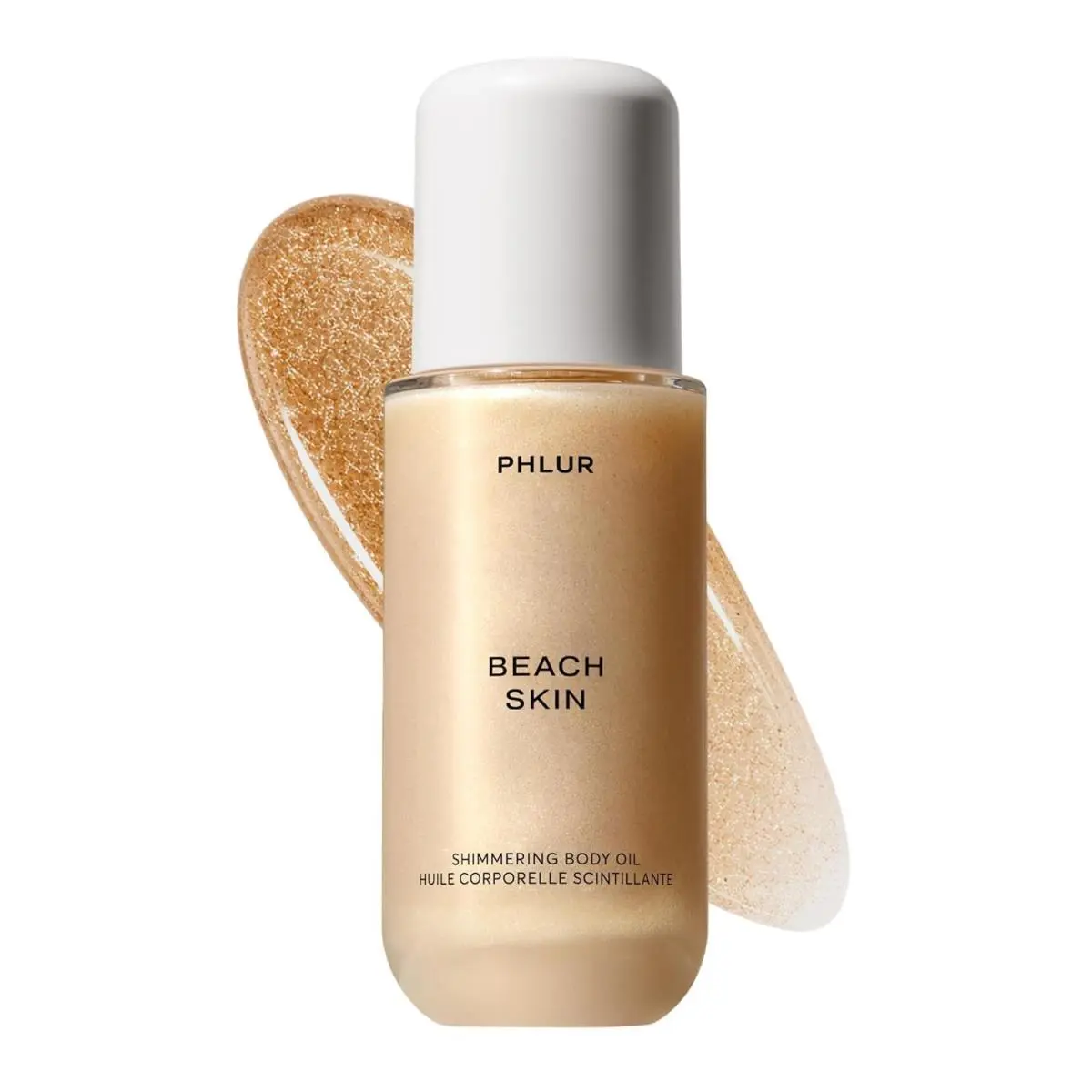 Beach Skin Shimmering Body Oil 4 Oz – 4 Fl Pack of 1 Off White by Phlur