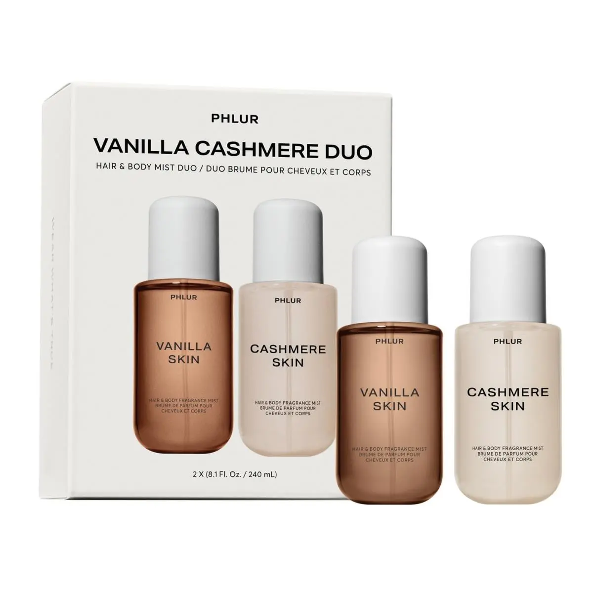 Vanilla Cashmere Body Mist Duo 8oz by Phlur