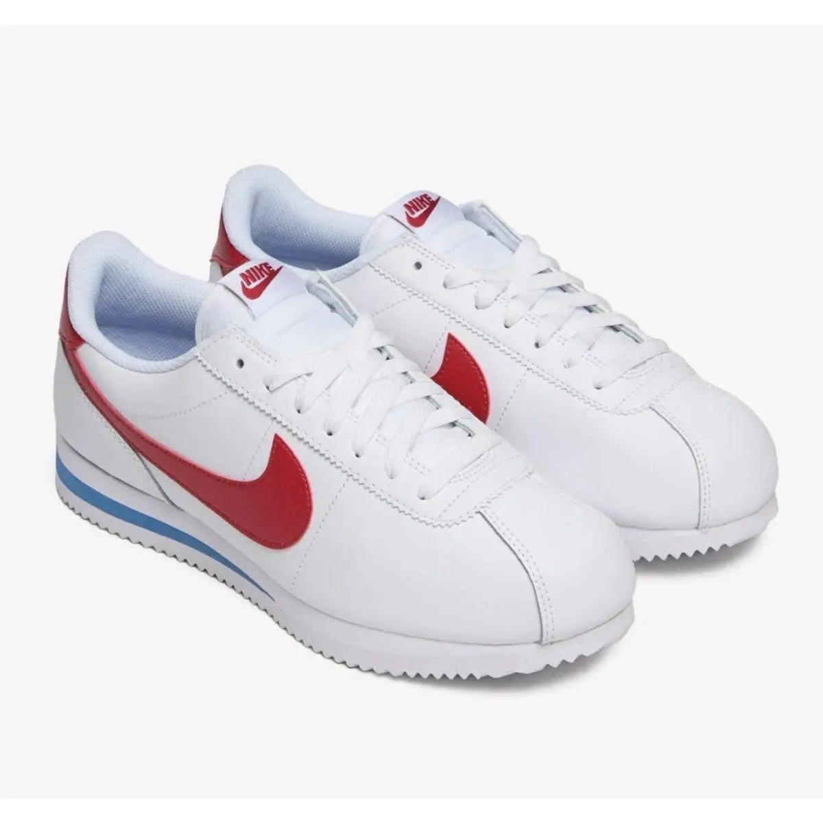 Men’s Nike Cortez DM4044-108 White/varsity Red/varsity Blue Men Size: 11