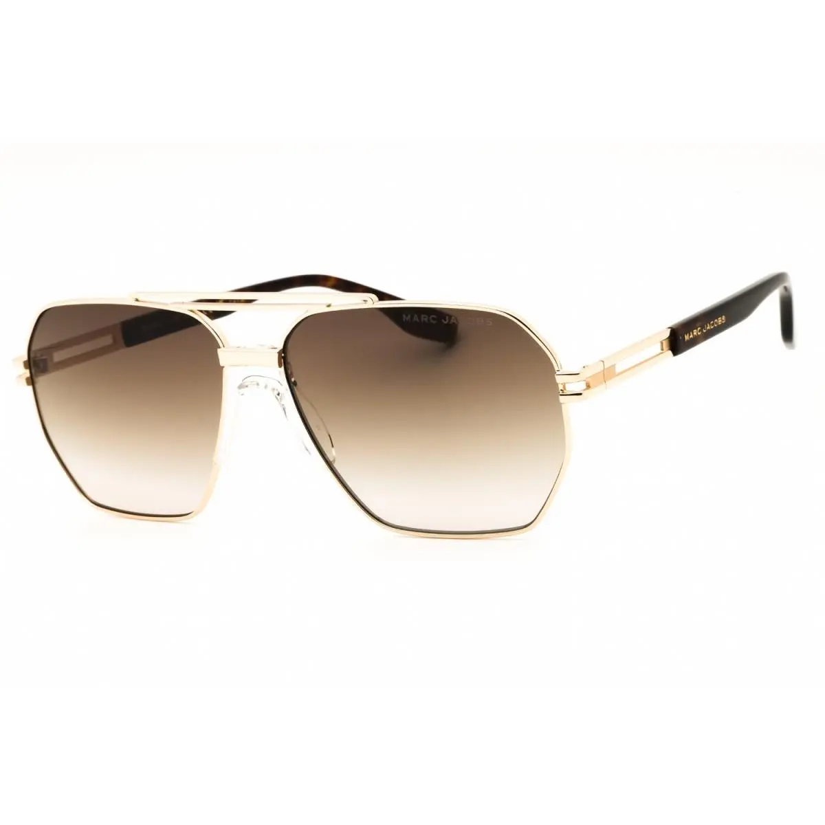 Marc Jacobs Marc 748 S 06J HA Sunglasses Gold Havana Frame Brown Lenses 60mm