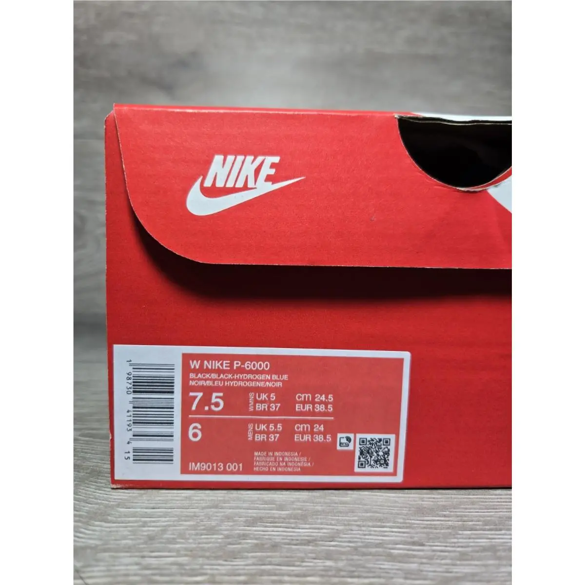 Nike shoes - Nike P-6000 - IM9013 001 - Black / Hydrogen Blue 6