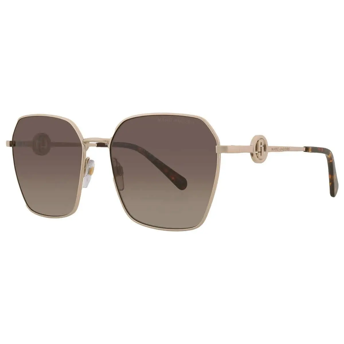 Marc Jacobs Brown Square Ladies Sunglasses Marc 729/S 006J/HA 58 Marc 729/S