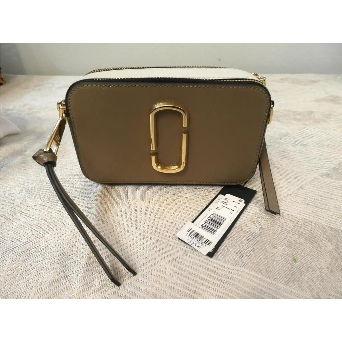 Marc Jacobs French Gr Snapshot Camera Bag Multi OS Missing Strap