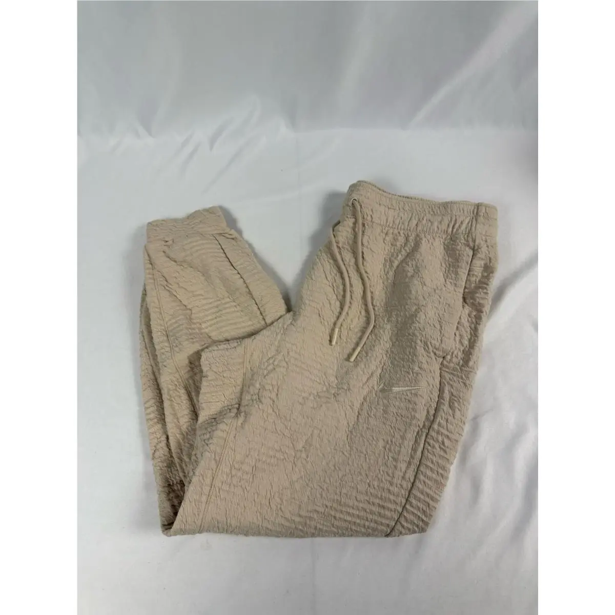Nike Dri-fit Flex Tan Beige Tapered Yoga Training Pants DV9885-126 Mens Sz Large