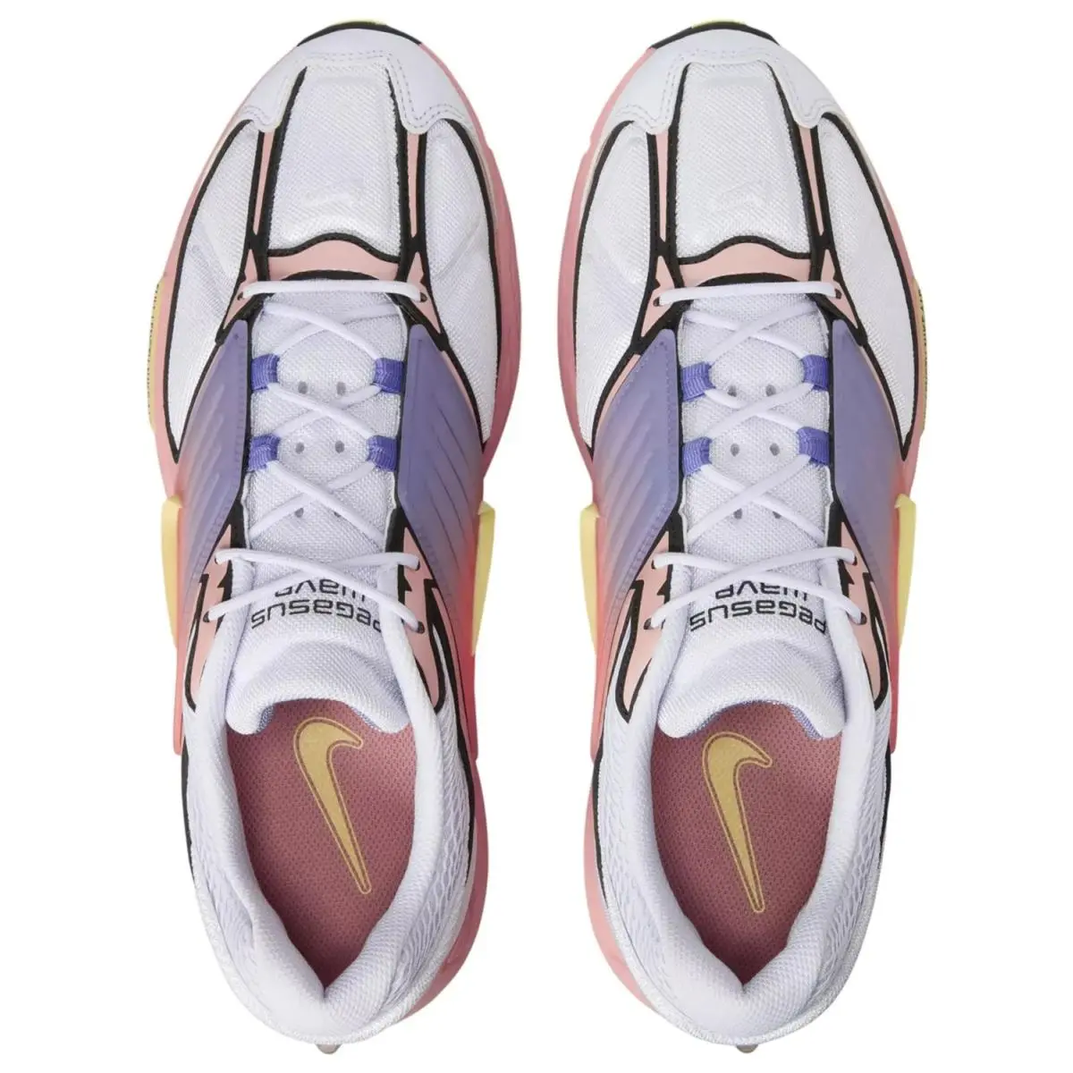 Nike shoes - Pegasus Wave - Pegasus Wave - IB0612-501 - Amethyst Tint & Soft Yellow (UPC: 197863044460) 2