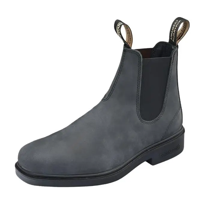 1308 Dress Series Unisex Chelsea Boot Rustic Black by Blundstone