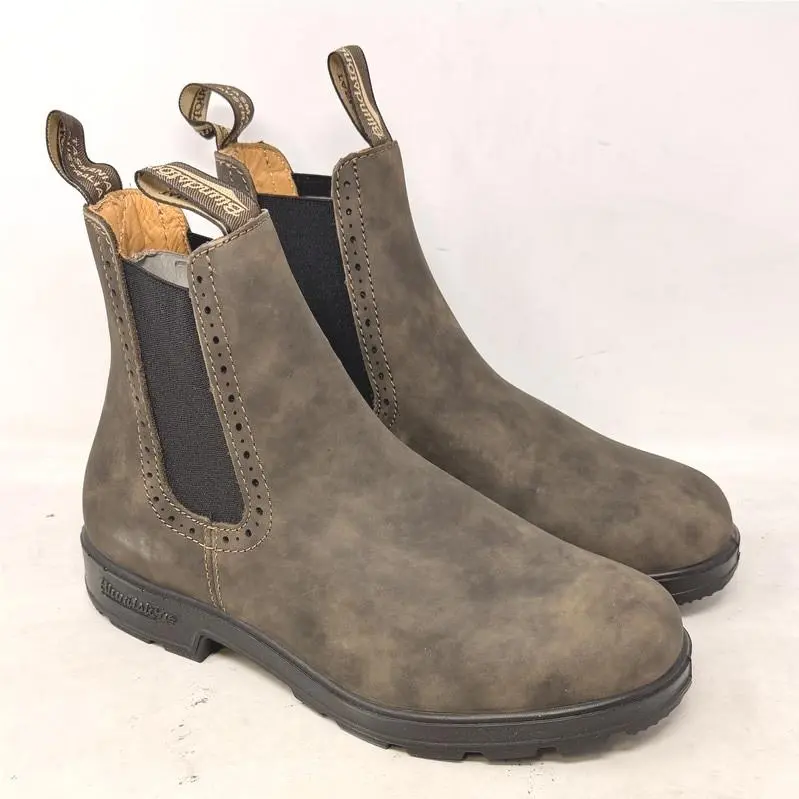 1351 Rustic Brown High Top Boots Leather AU 6 US Men 7 Women 9 by Blundstone