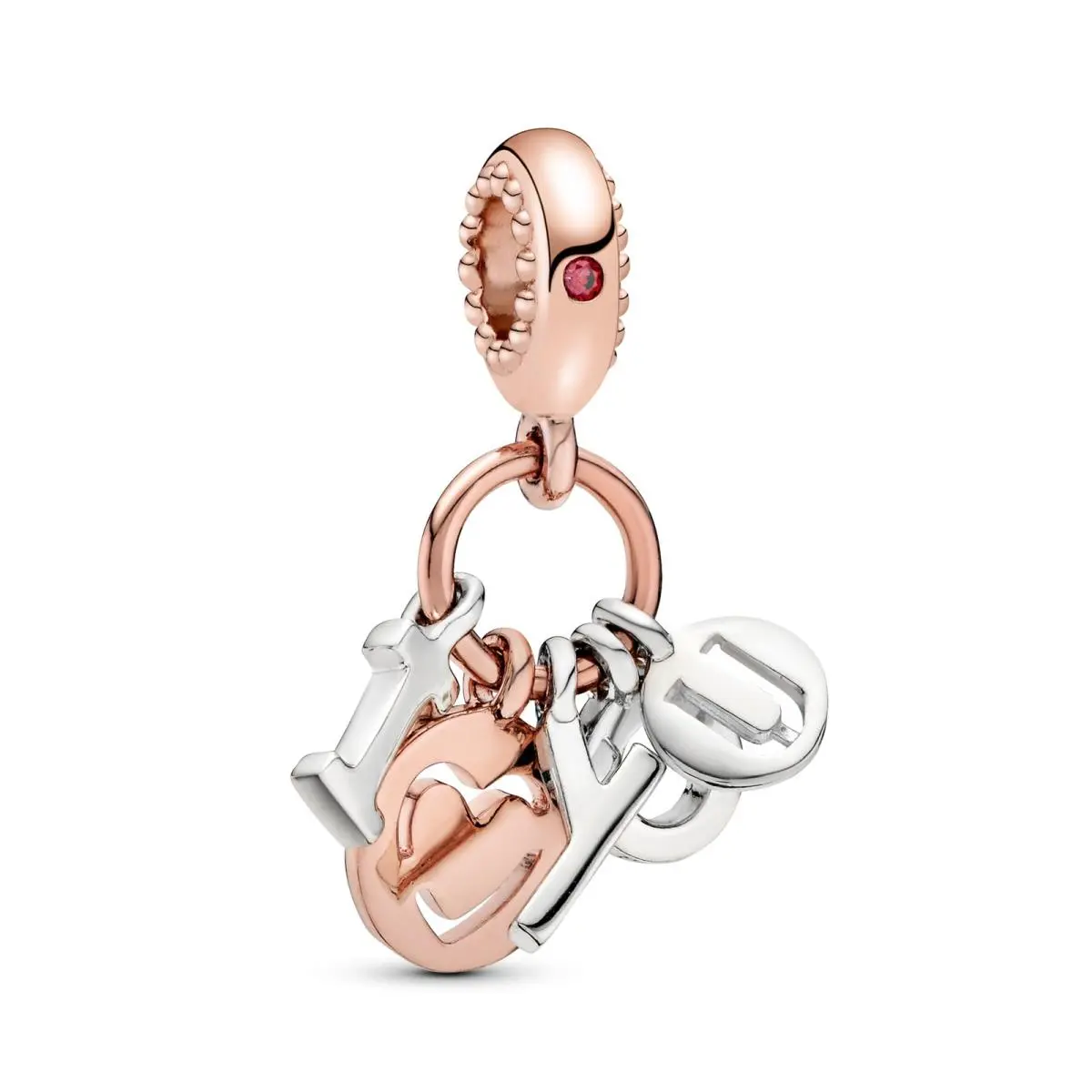 I Love You Letters Dangle Charm 786596CZR by Pandora
