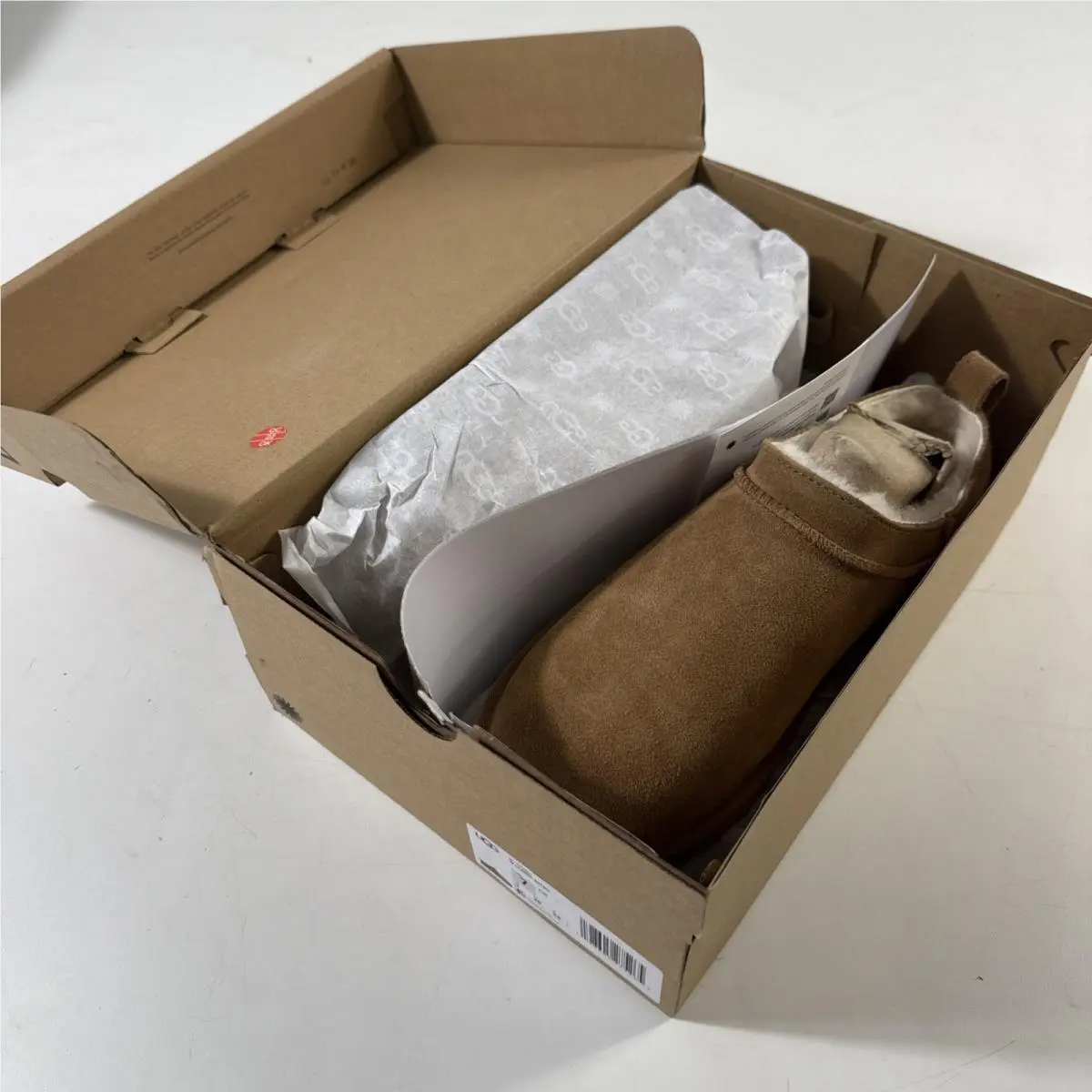 Ugg Classic Micro Chestnut Suede Boots