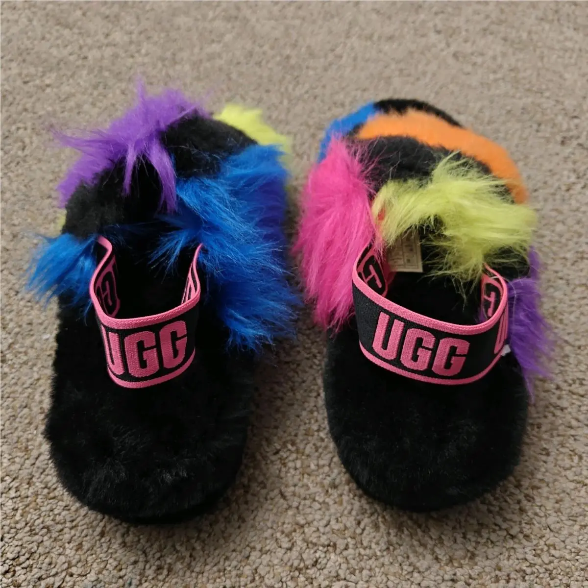 UGG shoes - UGG Fluff Yeah Slide - Fluff Yeah Slide - Multicolor 2