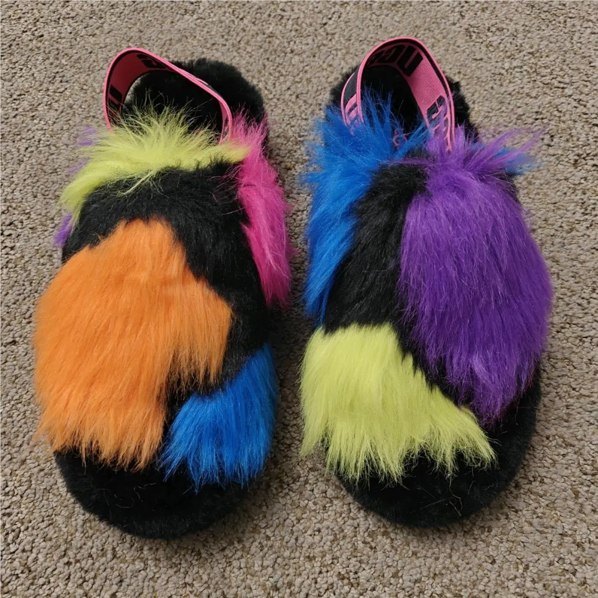 UGG shoes - UGG Fluff Yeah Slide - Fluff Yeah Slide - Multicolor 3