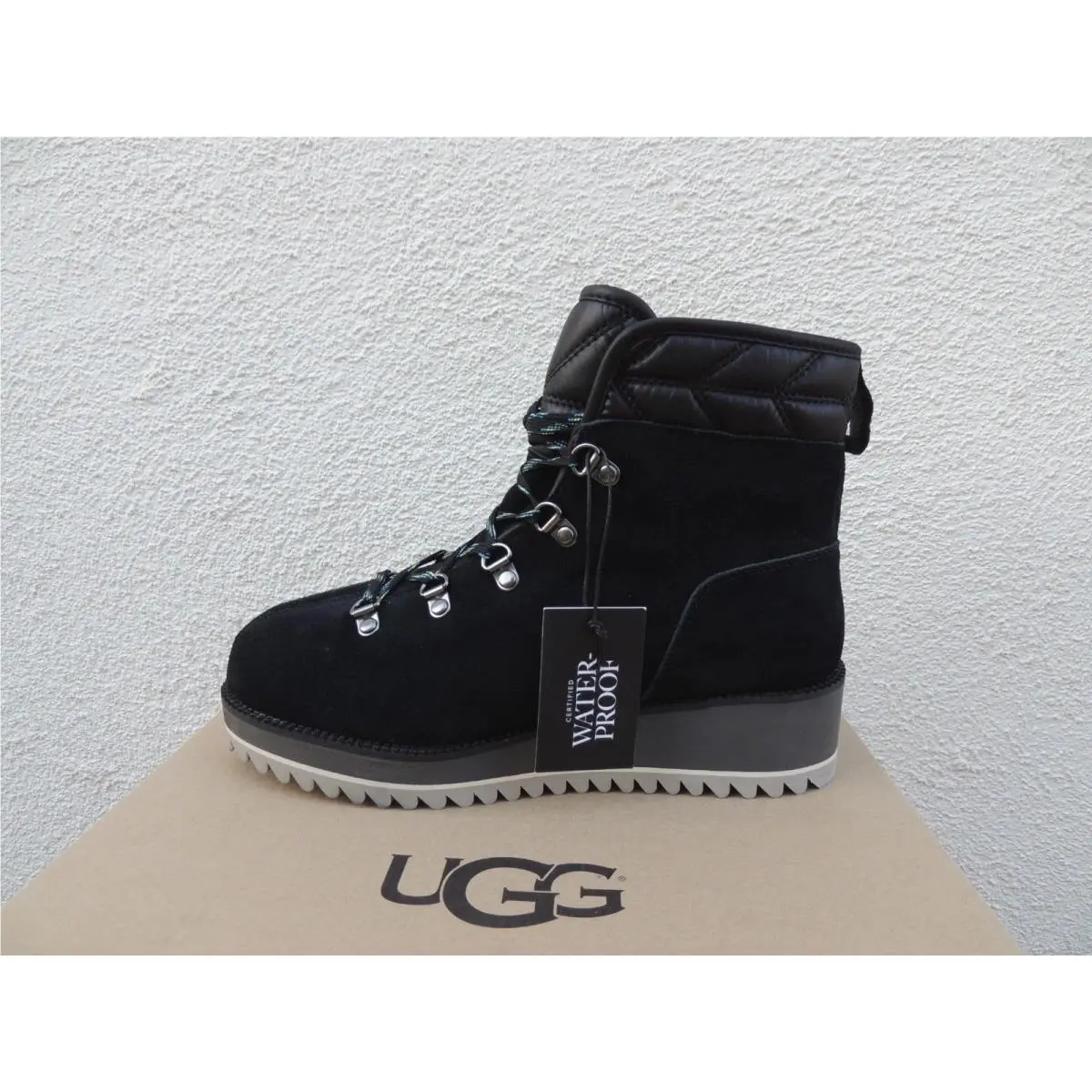 UGG shoes - UGG Birch Lace-Up - Birch - Black (UPC: 191142712415) 0