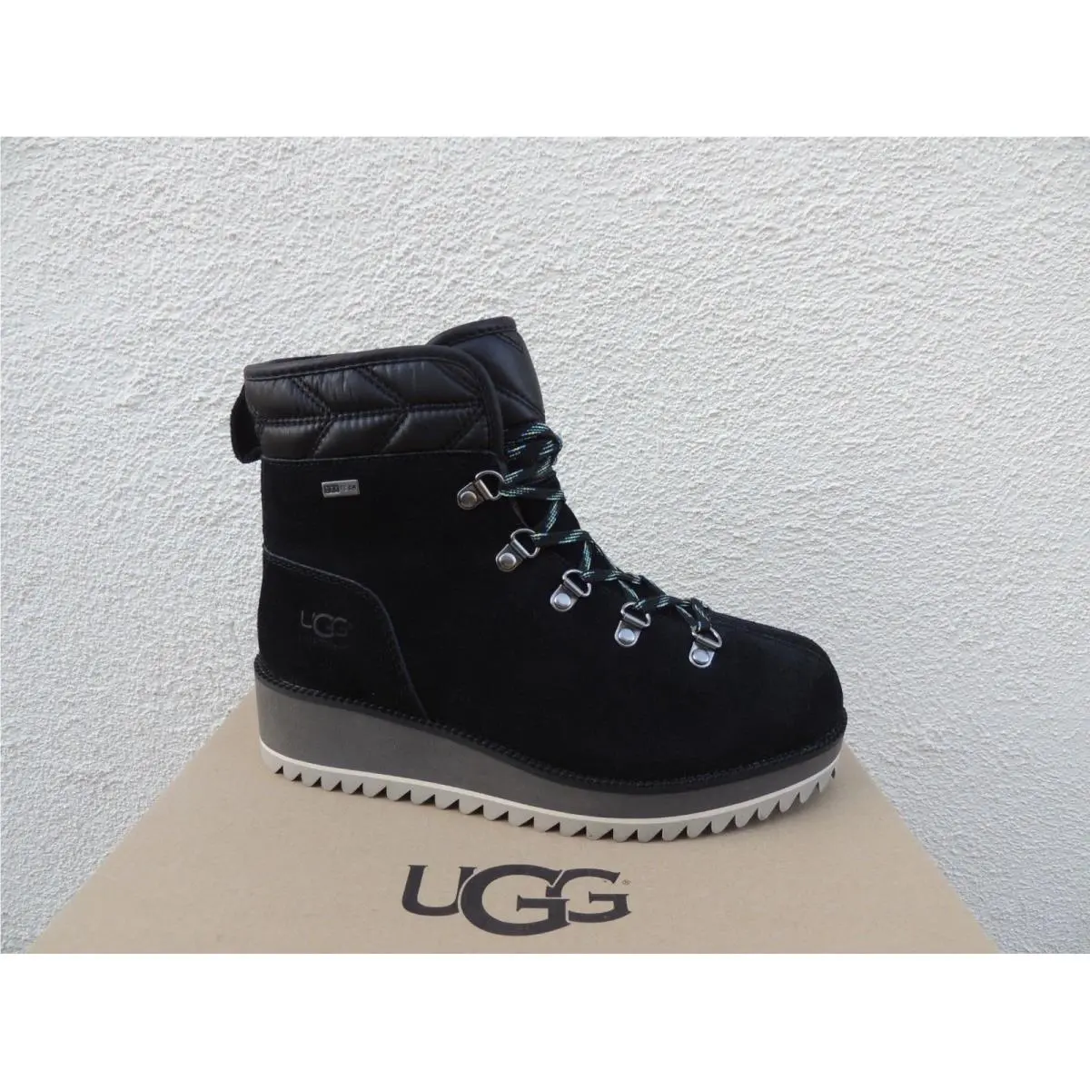 UGG shoes - UGG Birch Lace-Up - Birch - Black (UPC: 191142712415) 1