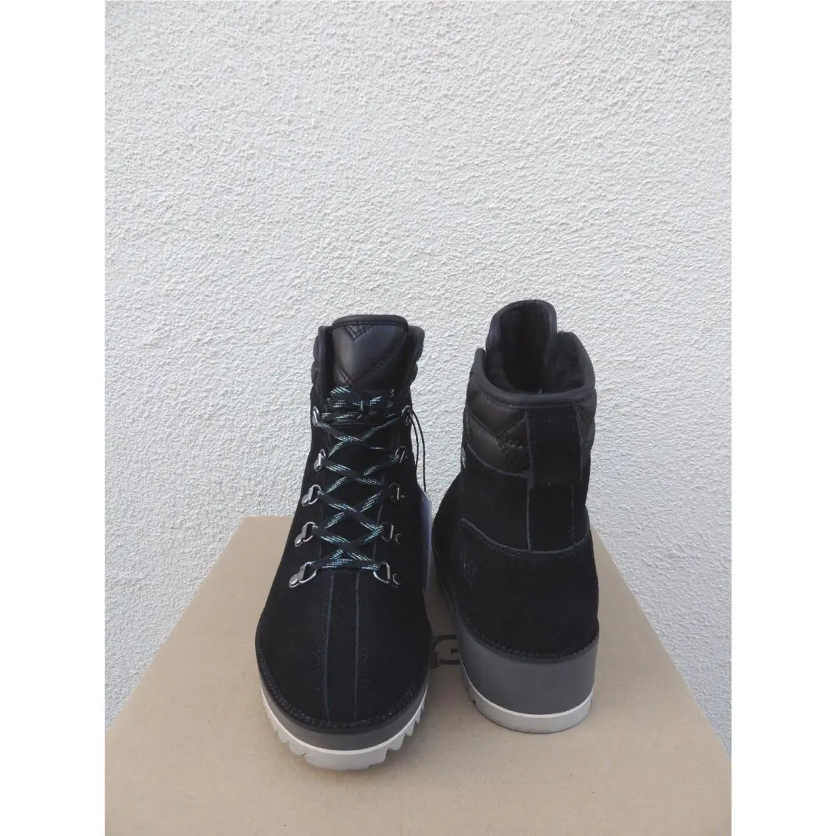 UGG shoes - UGG Birch Lace-Up - Birch - Black (UPC: 191142712415) 2