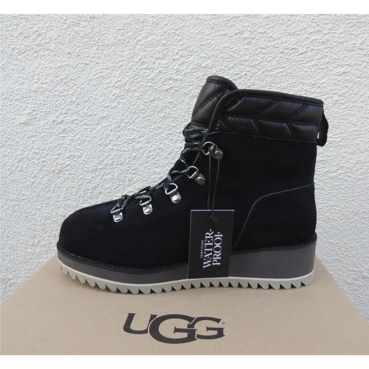 UGG shoes - UGG Birch Lace-up - Birch - Black (UPC: 191142712330) 0