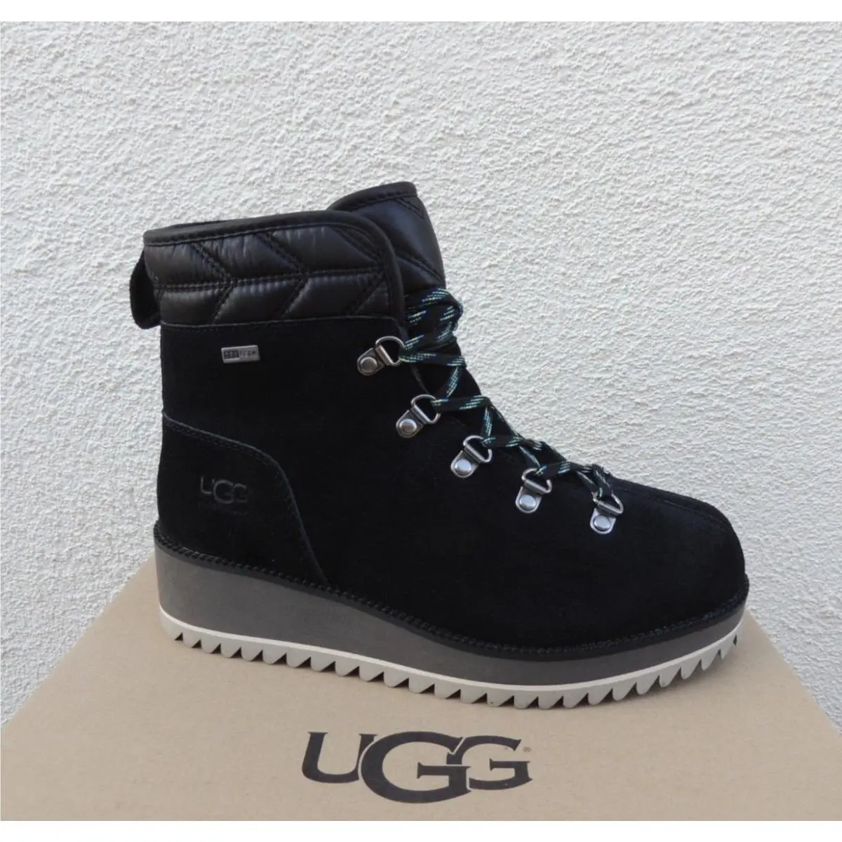 UGG shoes - UGG Birch Lace-up - Birch - Black (UPC: 191142712330) 1